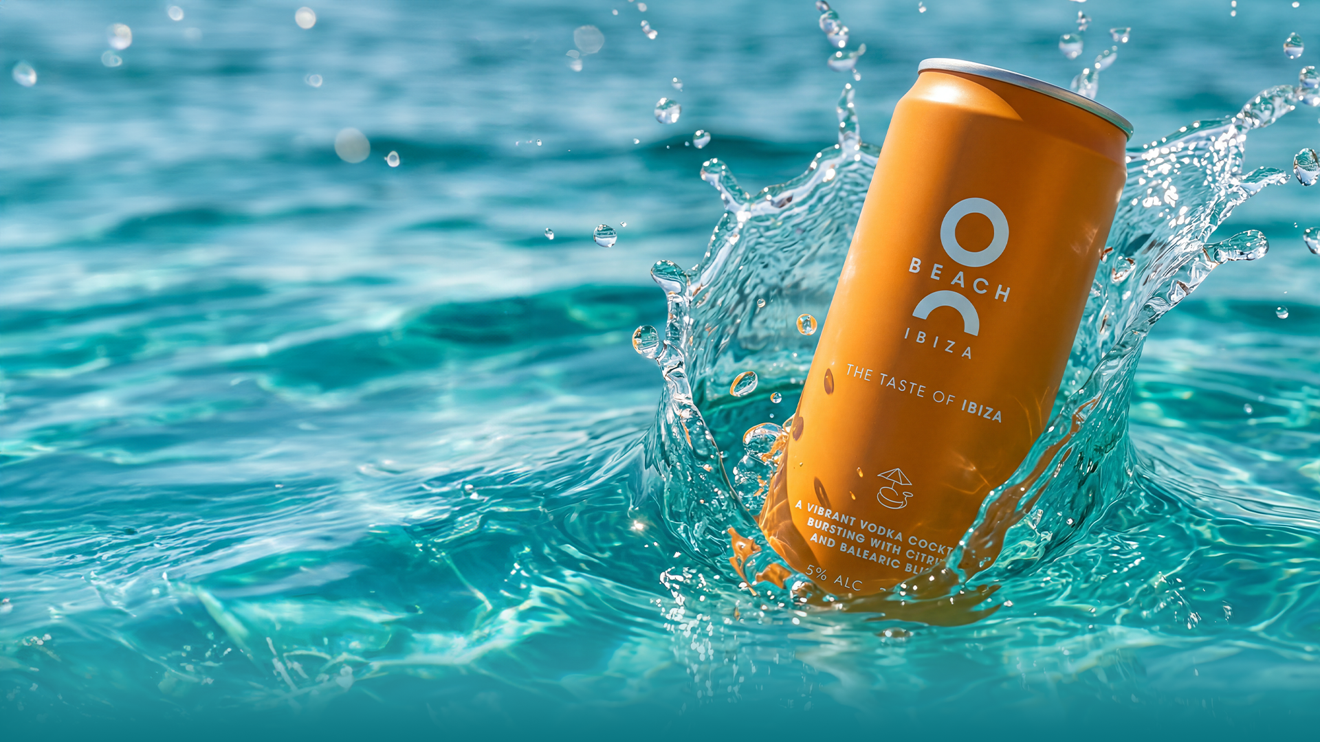 O Beach Ibiza cocktail can